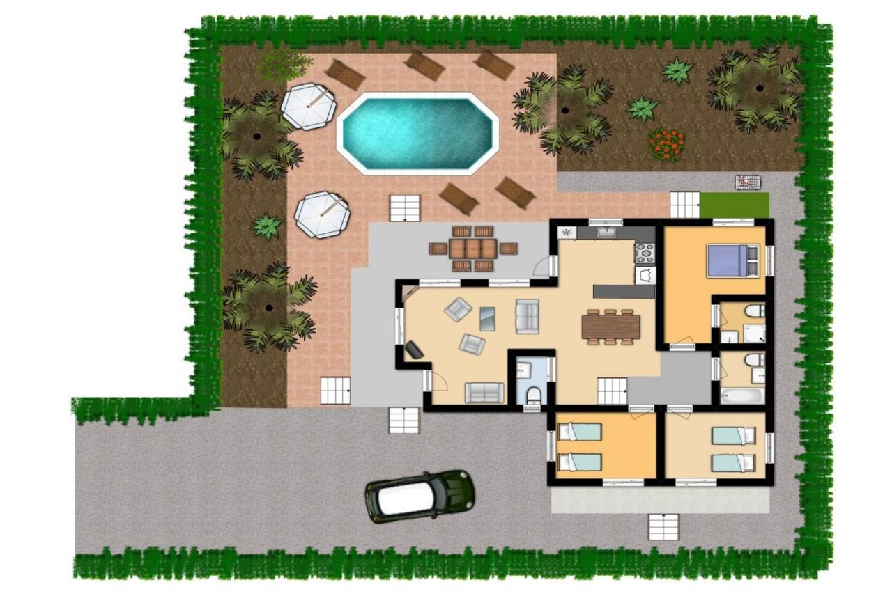 Villa Chrystalla Neo Chorio Exterior foto
